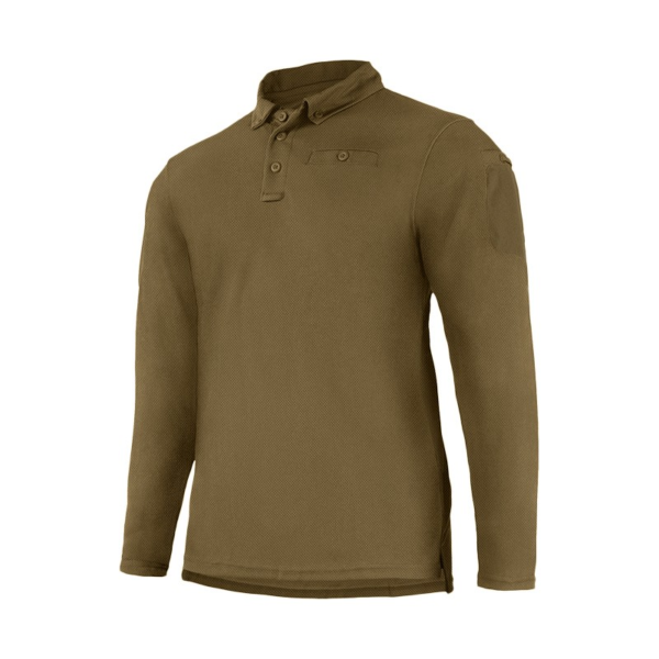 Polo QuickDry Manga Larga