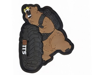 PARCHES EN PVC CON VELCRO