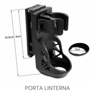 PORTA LINTERNA POLIMERO