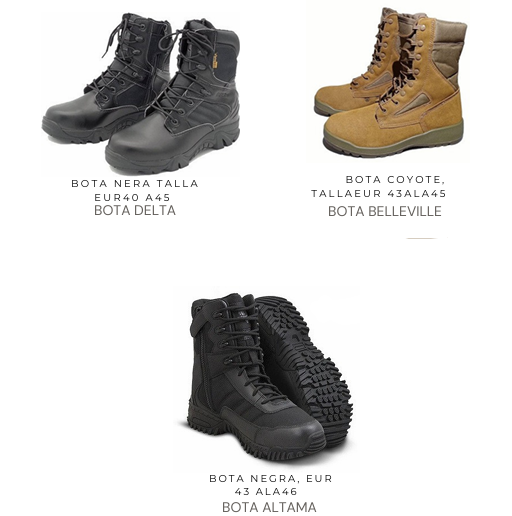 Botas tacticas - Imagen 2