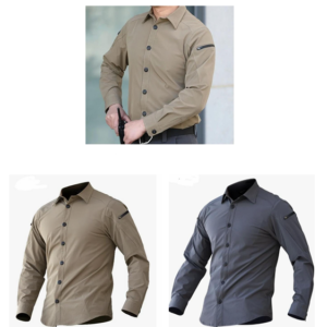 Camisa tactica manga larga