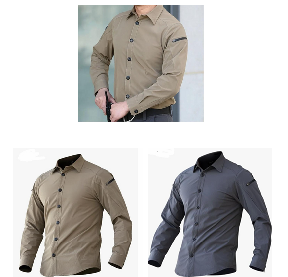 Camisa tactica manga larga